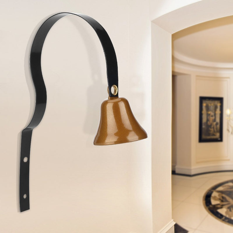 2 pcs Antique Style Shopkeepers Bell Wall Mounted Metal Alarm System Door Bell Dog Training Bell Home Decoration - PawsPlanet Australia