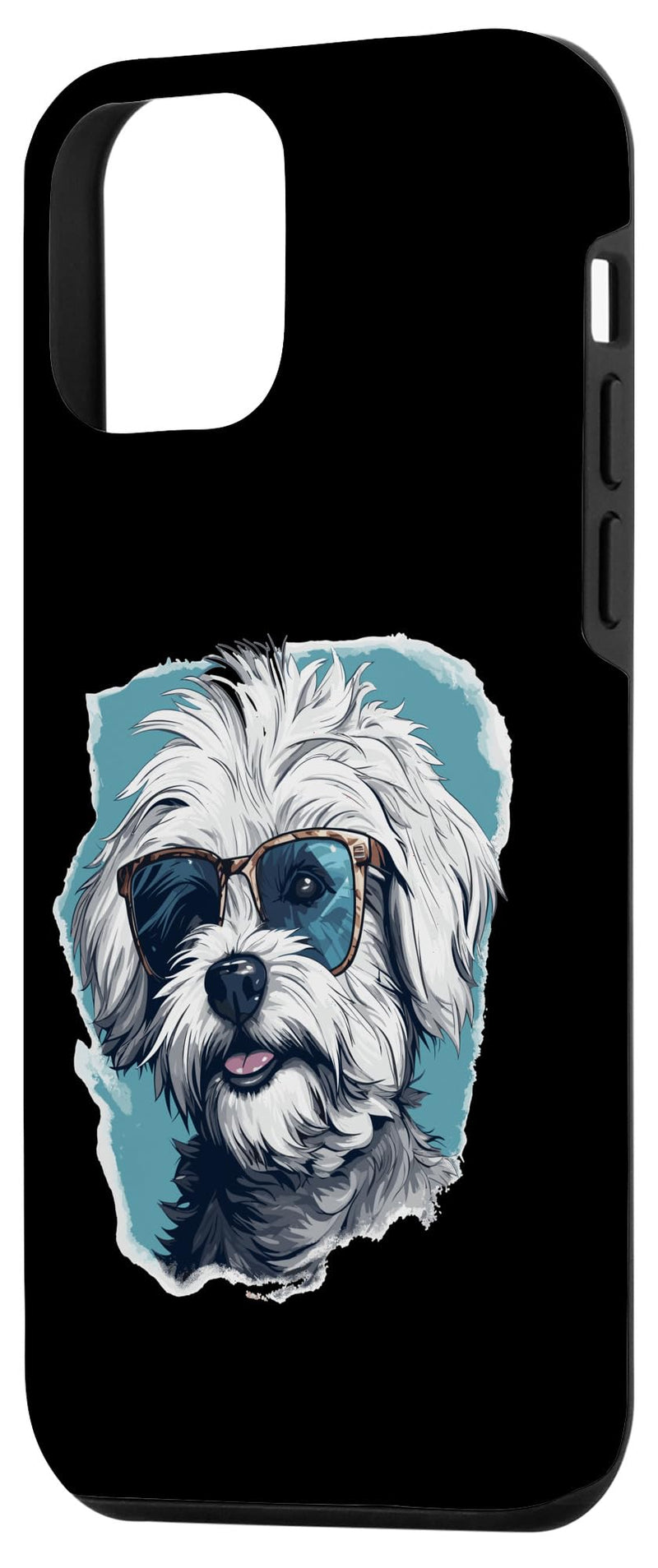 iPhone 12 mini Maltipoo Dog Breed Pet with Sunglasses Case iPhone 12 mini - PawsPlanet Australia