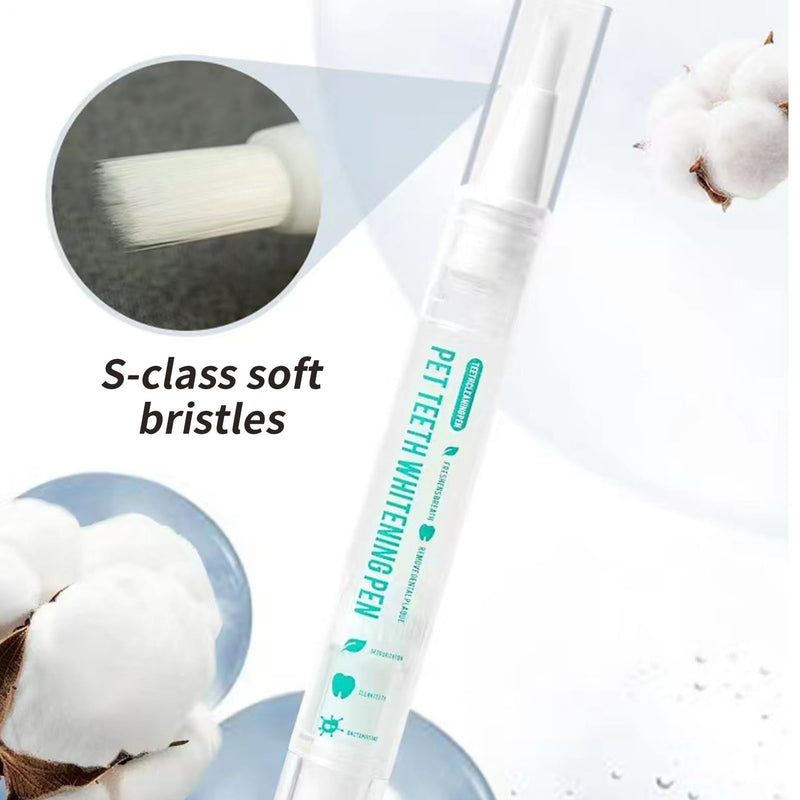 Pet Toothbrush Pen | Whitening Pen for Dog Teeth | 5 ml Stain Remover, Repair of Fresh Teeth | Brushes for Cats and Puppies