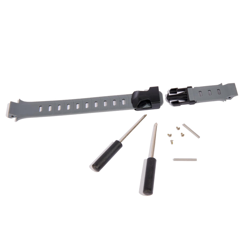 SpotOn GPS Dog Collar Strap Replacement Kit for Large Dogs, Accurate & Reliable Wireless Dog Fence Collar, Gray Color, Collar Sold Separately (Medium (12"-18" Neck)) Medium (12"-18" Neck)