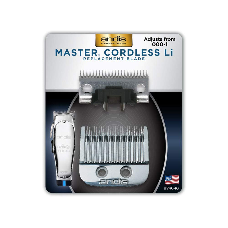 Andis Master Cordless Replacement Blade, Carbon Steel Size 000-1, 1 count Replacement Master Blade
