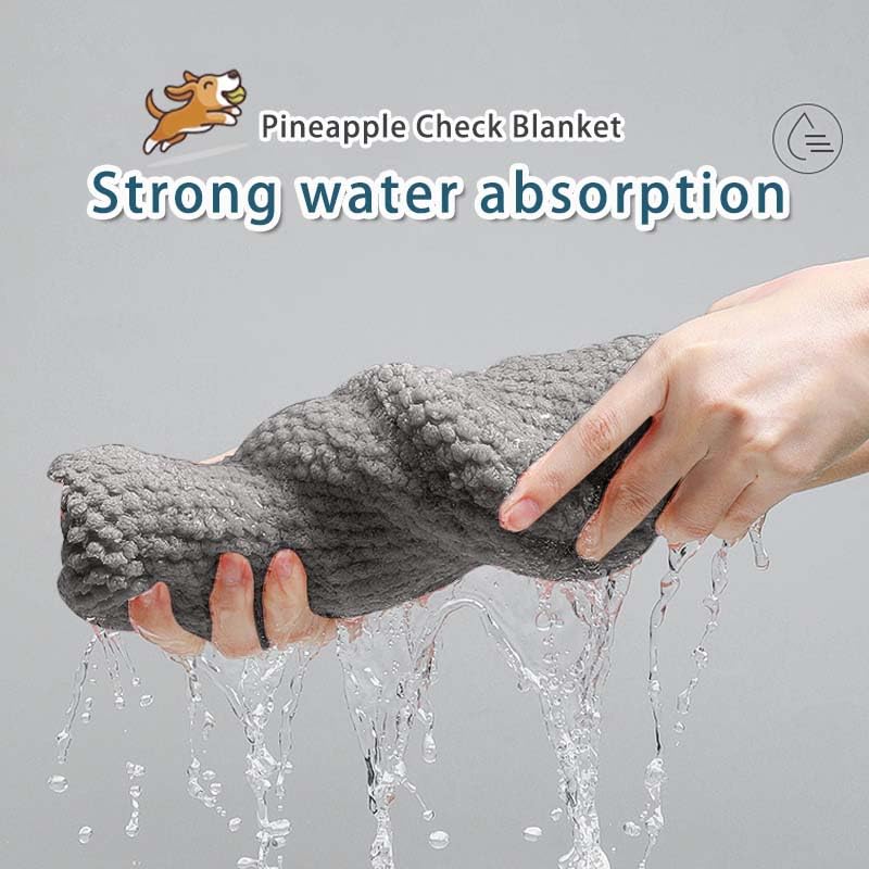 Dog Towels, Microfiber Quick Towel for Drying Dogs,Super Absorbent Pet Grooming Towel, Quick Drying Paw Towel, Suitable for Small and Medium Dogs Cats Pets Shower & Bath (Grey 40 * 24 inch) - PawsPlanet Australia