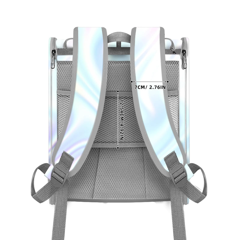 Cat Backpack Pet Carrier Backpack for Small Cats and Dogs, Dog Carrier Backpack with Inner Safety Leash Can be Used for Travel colorful - PawsPlanet Australia