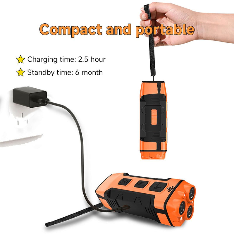Advanced Dog Bark Deterrent Device – 3X Ultrasonic Emitters for Effective Bark Control - PawsPlanet Australia