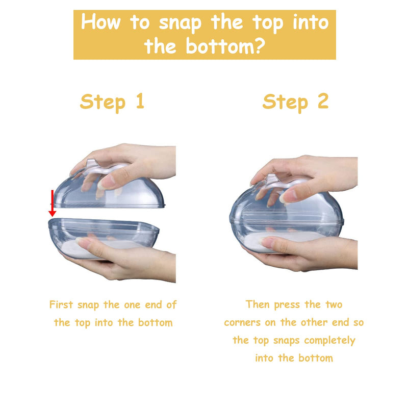 Hamster Sand Bath Container, Hamster Bathtub with Cleaning Scoop, Big Space, Easy to Clean, for Dwarf Hamster, Gerbil, Small Animals S 5.1*3.6*3.6 inches - PawsPlanet Australia
