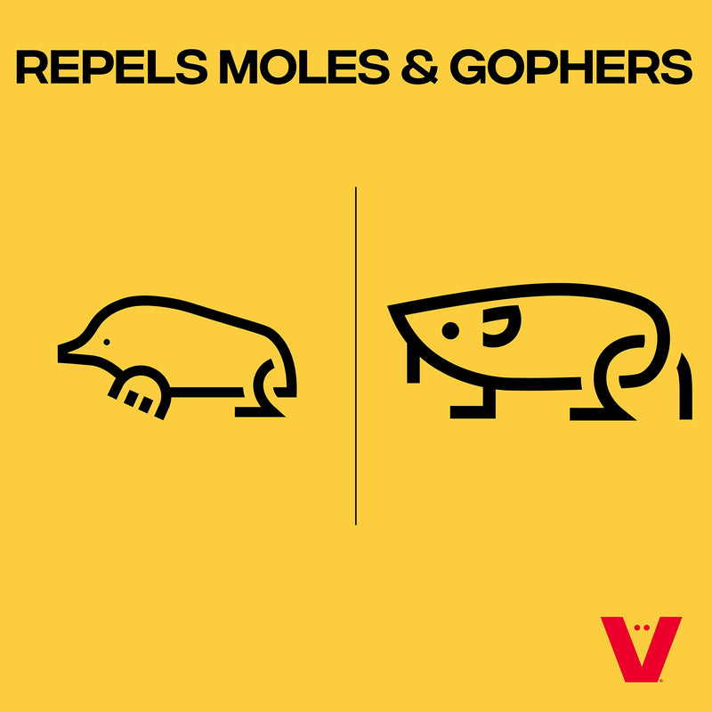 Victor Mole and Gopher Sonic Spike - Outdoor Mole and Gopher Repellent - M9012 - Chemical Free Solution - 2 Pack Sonic Spikes 2 spike