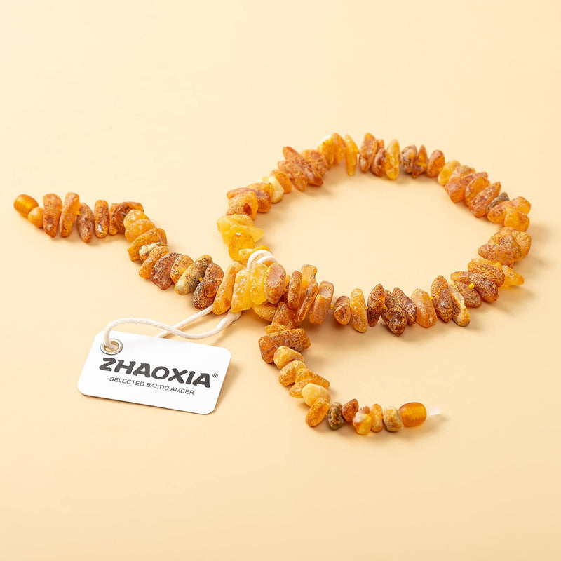 Amber Collar for Dogs and Cats - 100% Natural Baltic Amber Beads - 29cm - PawsPlanet Australia