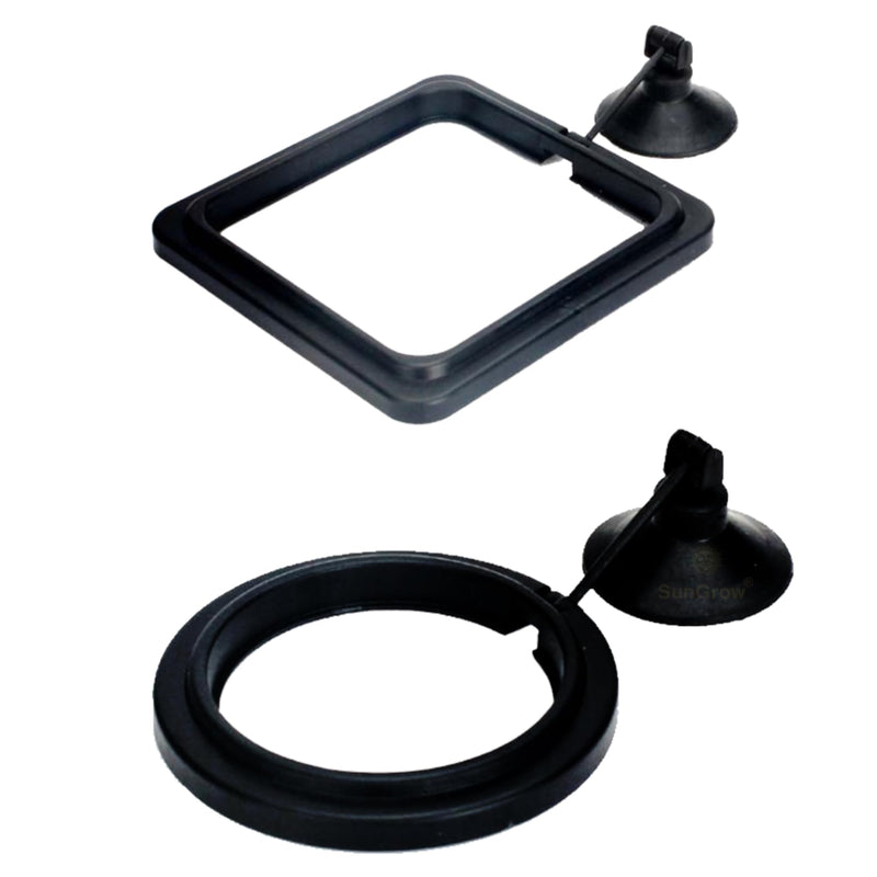 SunGrow 2 Betta Feeding Ring, Prevent Water Turbulence from Washing Food into Filter, Practical Round Floating Food, Suitable for Guppy, Goldfish and Other Small Fish - PawsPlanet Australia