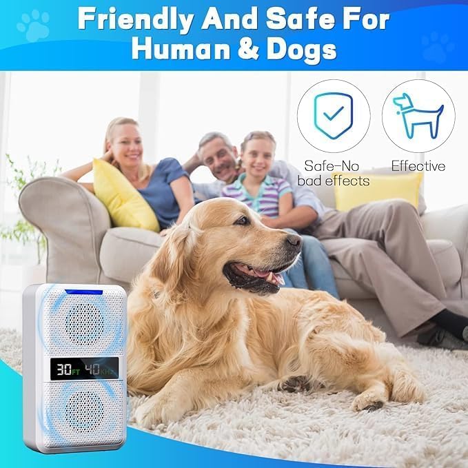 Anti Barking Device for Dogs, Dog Bark Deterrent Devices, Bark Deterrent Device for Indoor Outdoor