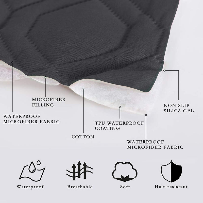 SUNNYTEX Waterproof Dog Bed Cover Dog Mat Pet Pad Pet Blanket for Couch Sofa Bed Mat Anti-Slip Furniture Protrctor - PawsPlanet Australia