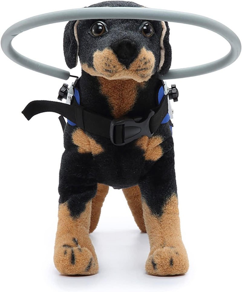 Ring Harness for Blind Dog, Lightweight Blind Ring for Pets, Blind Dog Bumper, Bump Guard for Blind Dogs Upgrade Blue Small Small: Recommand Weight 8.8-22 lbs (4-10kg) UpgradeBlue