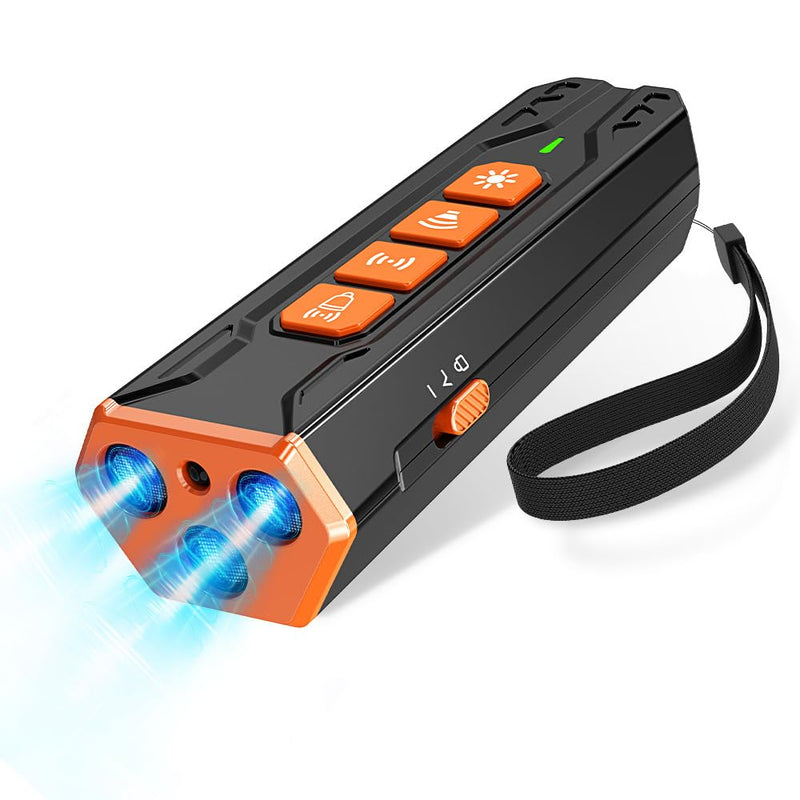 2025 Upgraded Dog Bark Deterrent Device - Anti Barking Devices for Dogs, Indoor Outdoor Use Rechargeable, Safe for Dogs & Humans, Portable No More Barks Ultrasonic Dog Training Device