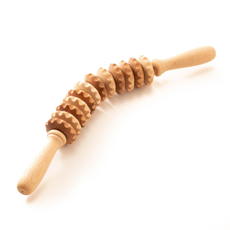 tuuli Wooden Massager Dog Cow Horse Massage Brush Pet Massage Brush