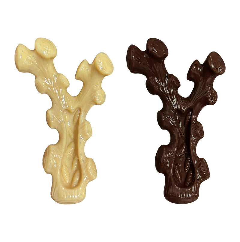2 Pack Dog Chew Toys for Aggressive Chewers,Boredom and Stimulating Best DogToys for Medium/Large Breed,Tough Durable Almost Indestructible Dog Bones for Teeth Cleaning and Training - PawsPlanet Australia