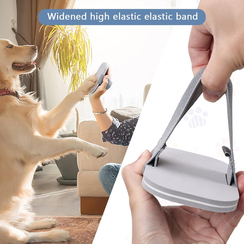 WAYUTO 2Set Dog Nail Scratch Boards and Cleaning Brush Anxiety-Free Nail File for Dogs Large Scratching Pad Handheld Board for Nails Soft Pet Brush Pet Claw Care Tools - PawsPlanet Australia