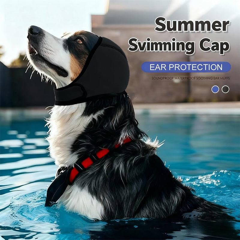 Dog Ear Defenders Noise Cancelling,QIANSSE Professional Dog Ear Protectors for Firework Anxiety Relief Noise Reduction for Pets