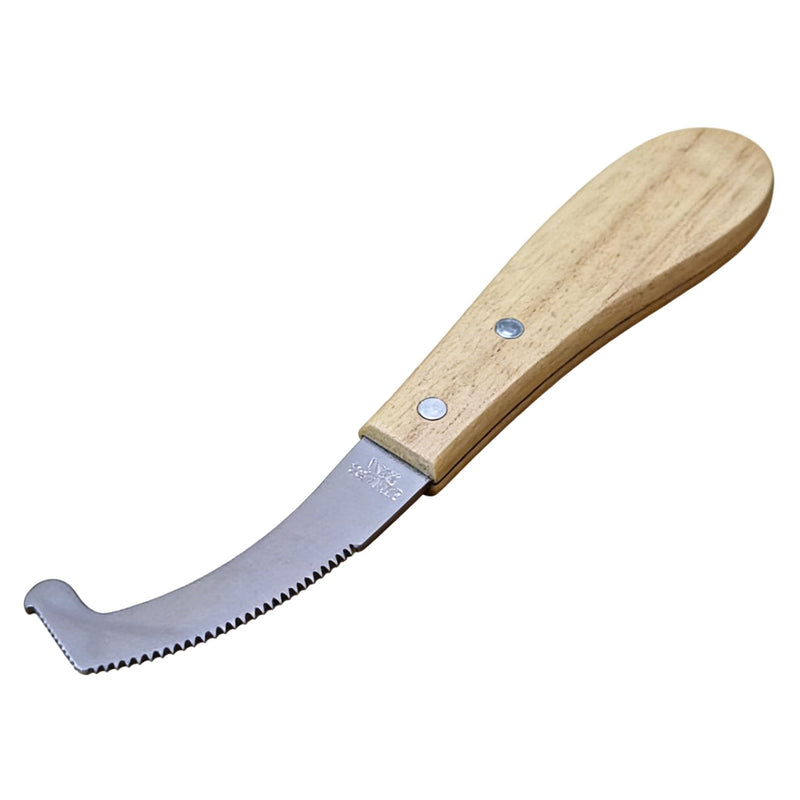 Bot Egg Knife for Horses - Heavy-Duty Stainless Steel Bot Fly Knife, Curved Scraper Tool for Equine Grooming, Precision Horse Bot Egg Remover for Legs and Flanks, 8.66 Inch, Silver