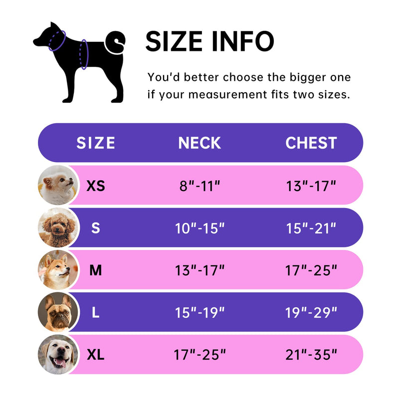 IVY&LANE No Pull Dog Harness for Small-Medium-Large Dogs,Dog Vest Harness with Leash,Safety Belt and Sorage Strap,Fully Adjustable Harness,360° Reflective Strip,Soft Handle Medium Rose Red(Harness ONLY) - PawsPlanet Australia
