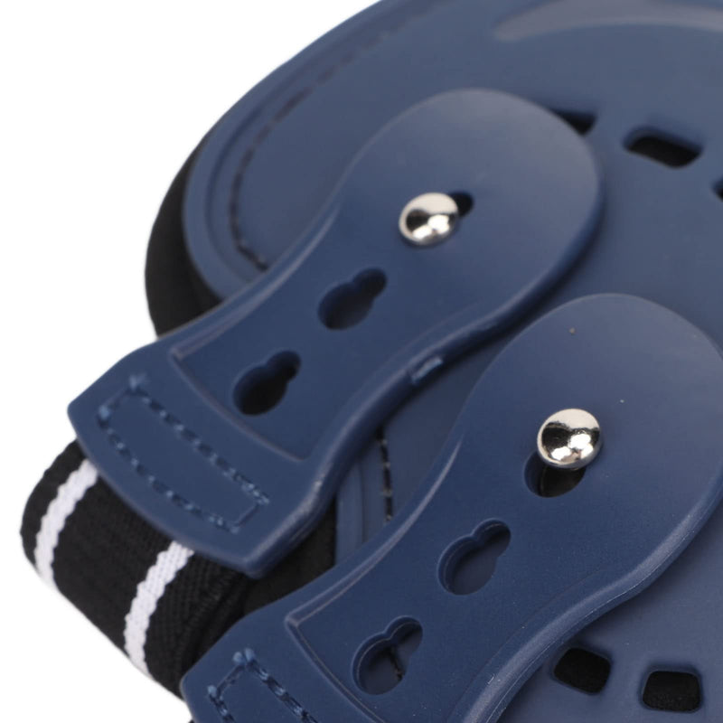 Classic Fetlock Boots, Fetlock Horse Boots, Fetlock Rear Boots, Horse Hind Leg Boots Breathable Adjustable Impact Absorbing Prevent Slip Horse Fetlock Boots for Jumping Medium