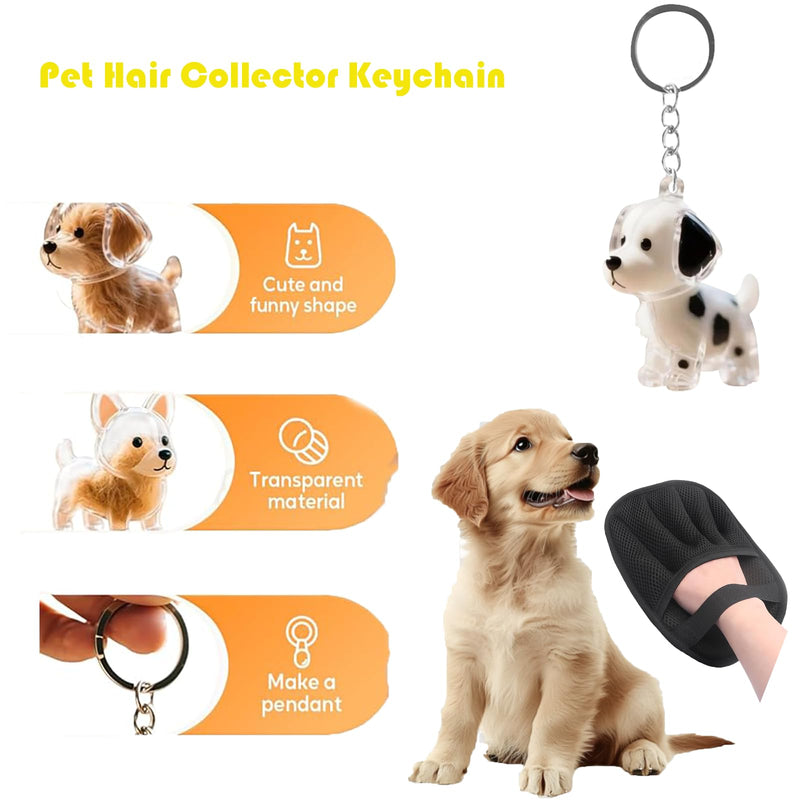2Pcs Pet Hair Removal Glove for Dogs & Cats,The Magic Brush Pet Hair Remover,Five-Finger Electrostatic Pet Hair Gloves for Furniture,Car,Couch,Carpet,Essential Pet Supplies 2 Packs - PawsPlanet Australia