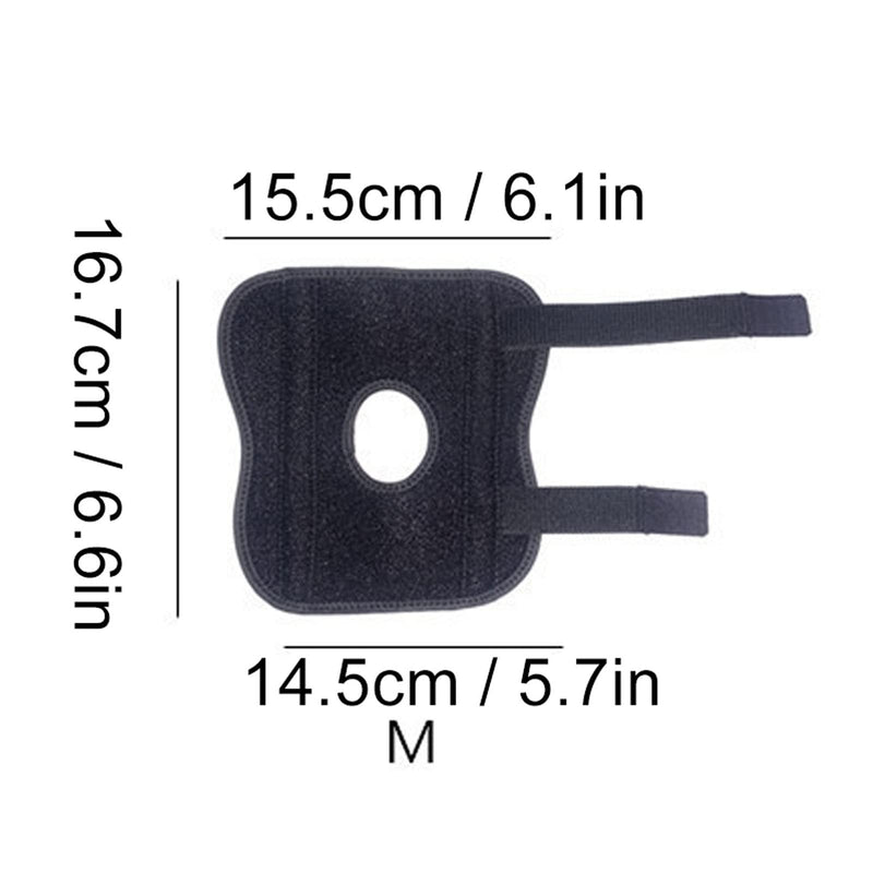 Dog Knee Braces for Hind Leg,Dog Hind Leg Orthotics for Dogs with ACL Kneecap Dislocation, Arthritis, Dog Hind Leg Orthosis Attachment Strap for (M)