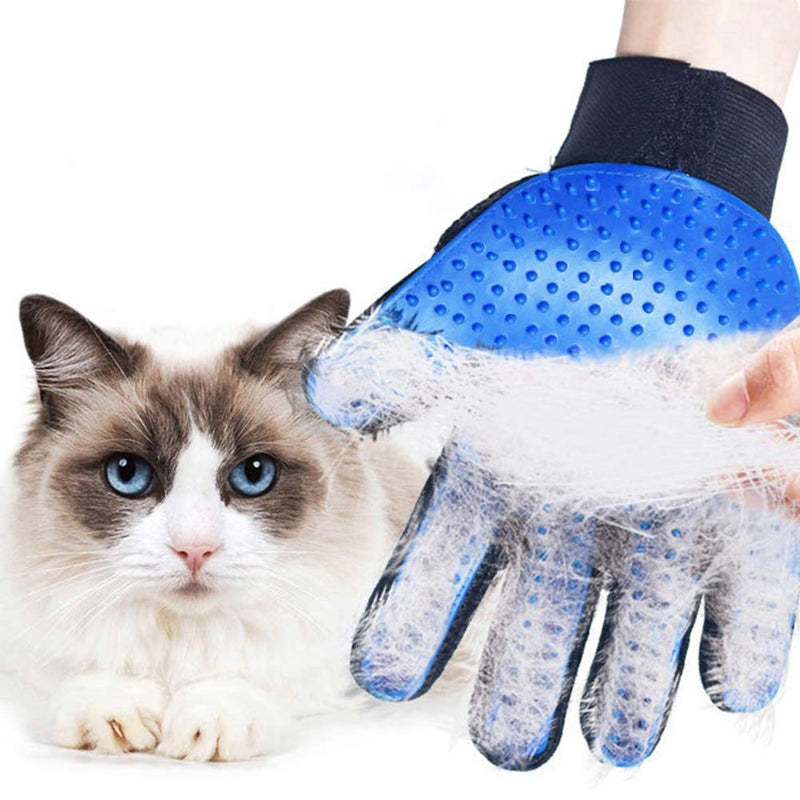 DASHH Glove + Brush for Dogs and Cats, Comb and Self-Cleaning Grooming for Pets, Removing Excess and Dead Animal Hair.