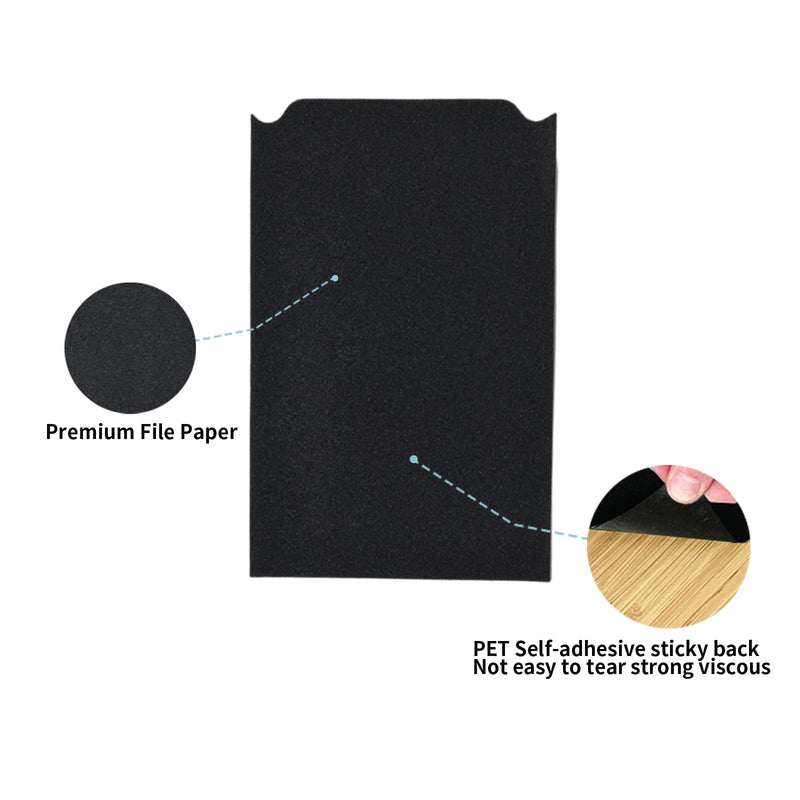 Self Adhesive Emery Paper, Dog Scratch Pad Replaceable Stickyback Sandpaper Nail Files for Pet Manicure & Pedicure- Trim 100Grit 15.4 * 10 inches 3pack - PawsPlanet Australia