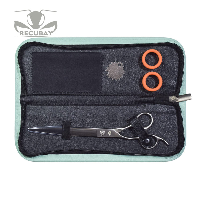 Left Handed Matte Deluxe Dog Grooming Scissors Great Grooming Shears for All Breeds,Design For Professional Groomer. (7.5" Straight Lefty) 7.5" Straight Lefty - PawsPlanet Australia