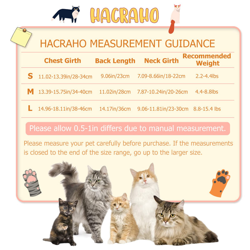 Cat Recovery Suit, 1 Pack Donut Pattern Cotton Cat Wound Surgery Recovery Suit Soft After Recovery Surgery for Small Cats and Dogs, M Donut with Drawstring Medium