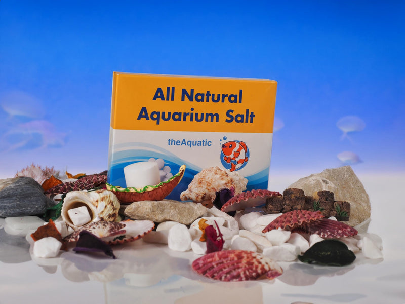Premium Aquarium Salt, Aquarium Salt Freshwater Tablets for Aquarium Water Treatments Essential Supplies (20 Tablets) 20 Tablets - PawsPlanet Australia