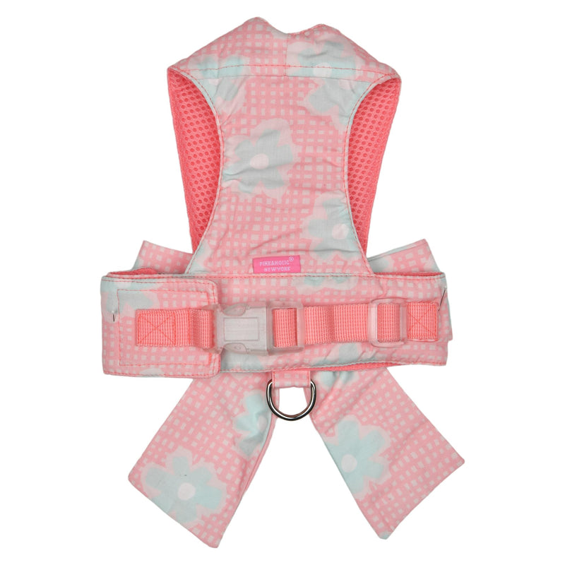 Roselin Dog Harness Fashionable Cute Spring Summer Harness for Small Dogs, Pink, Large PINK_ROSELIN - PawsPlanet Australia