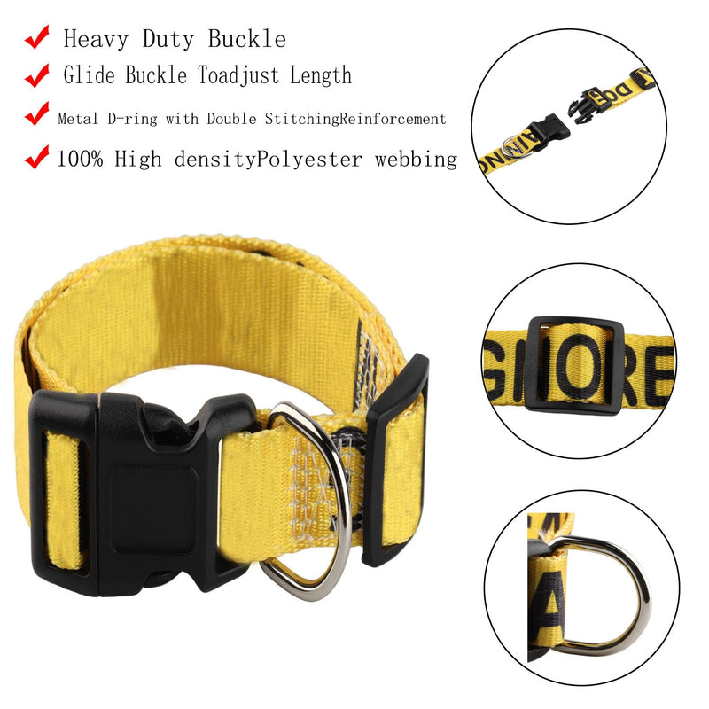 VAMSII Special Collar Blind Dog Collar - Deaf Dog & Puppy Gift - Neutral Color