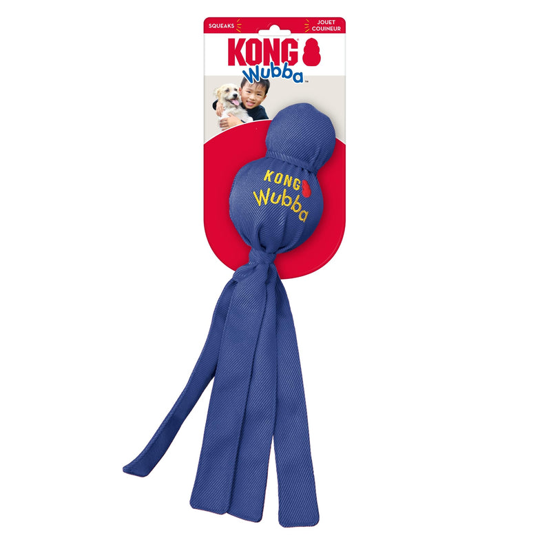 KONG Wubba - Dog Toy for Tug of War & Fetch - Dog Supplies for Puppy & Dog Playtime - Outdoor & Indoor Dog Toy - for XL Dogs X-Large (Pack of 1) Standard Packaging - PawsPlanet Australia