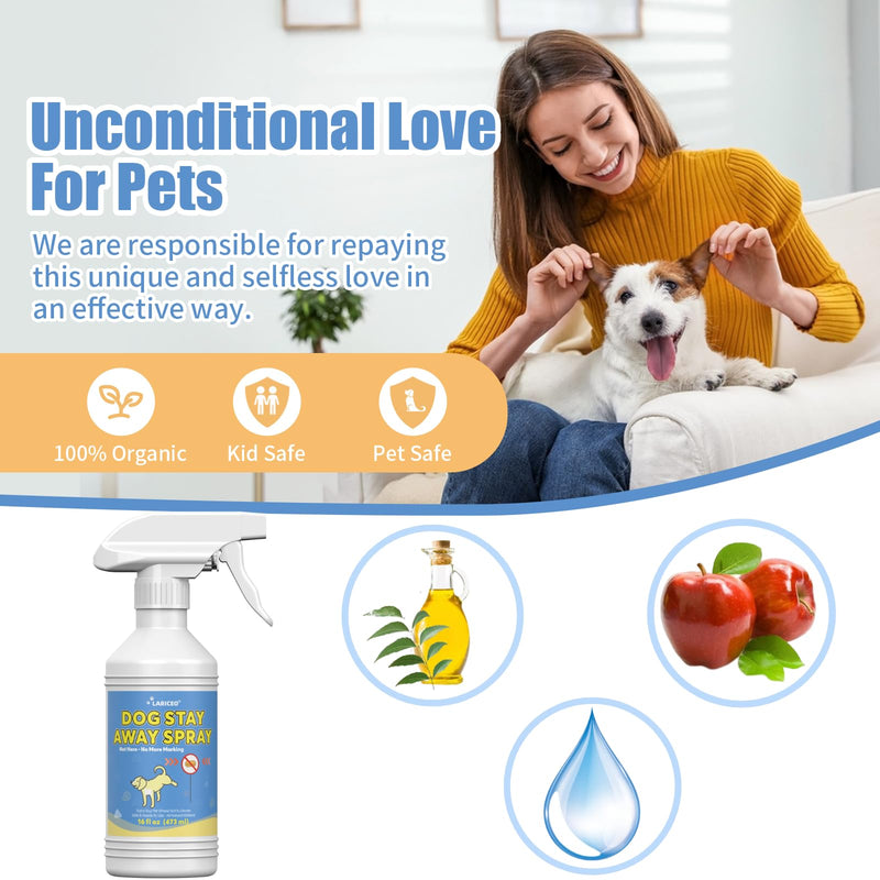 16 Oz Training Aid Spray for Dogs | Effective Training Spray for Dogs to Stop Unwanted Marking and Messy Urination 16.0 Fl Oz - PawsPlanet Australia
