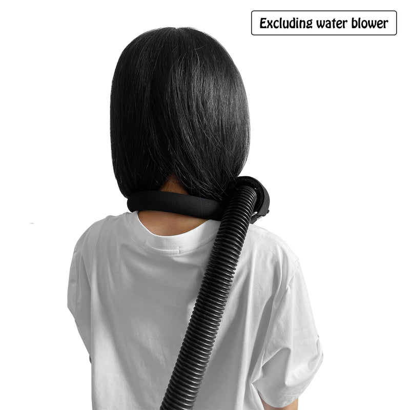 DAWAZ pet Grooming Dog Hair Dryer Water Blowing Machine Neck Hanging Bracket Universal Adjustment Free Your Hands (D2), BLACK D2 - PawsPlanet Australia