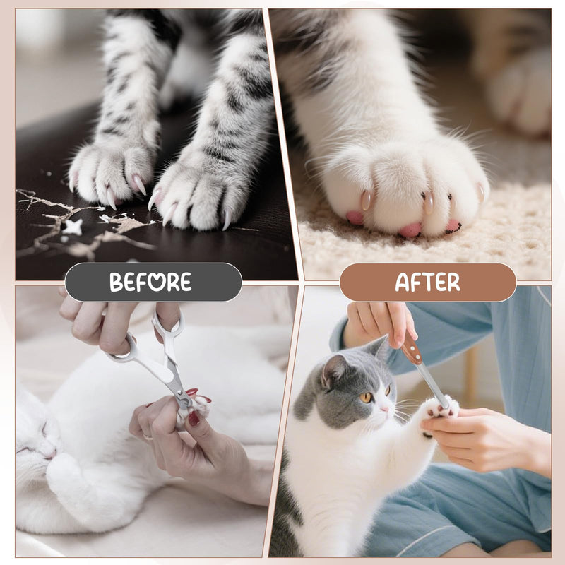Dog Nail File, Professional Nail Grooming Tool for Dogs and Cats,Diamond Coated Metal Nail File with Wooden Handle,Safe and Easy Nail Care - PawsPlanet Australia