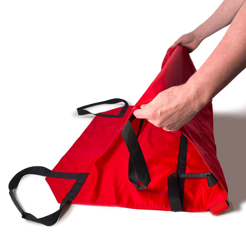 Transport Stretcher for Dogs - Animal Emergency Transport Carrier with Buckled Adjustable Safety Strap - Complete with Collapsible Dog Bowl - PawsPlanet Australia