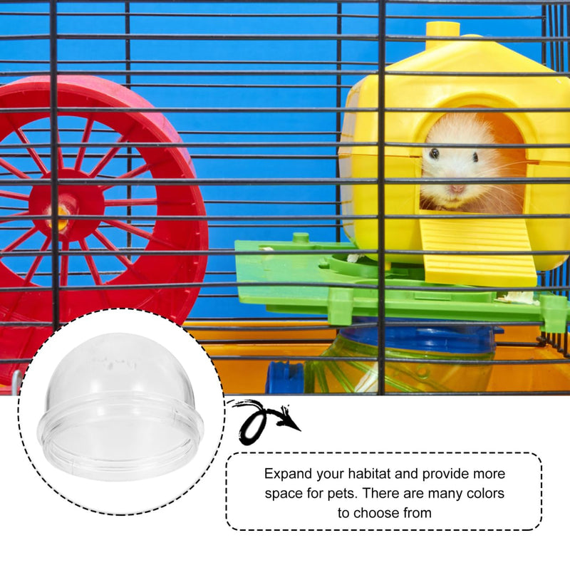 balacoo Hamster Tube Stopper 3pcs Holes Tubes Random Cap Chinchilla Toy Accessories DIY Cage | Tools Animals with Plugs External Pig Plastic Stopper Hole Mice Rat Guinea Small Pet Stoppers - PawsPlanet Australia