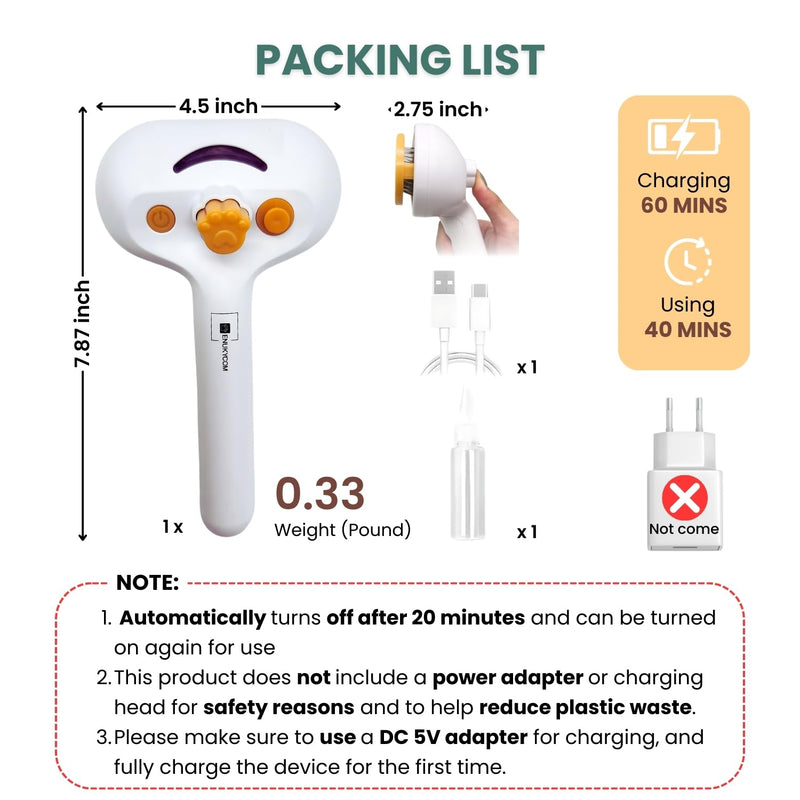 2025 Pet Grooming Brush with Spray for Cats & Dogs; Water/Mist/Steam Brush for Cat & Dog; 4in1: Self Cleaning, Anti Static Shedding Spray Comb, Hair Removal, Misting Indoor Steamy Grooming Brush - PawsPlanet Australia