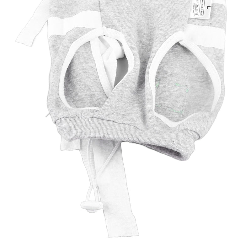 Cat recovery suit made of soft cotton, anti-licking for post-operative comfort in cats and kittens, 1 pack