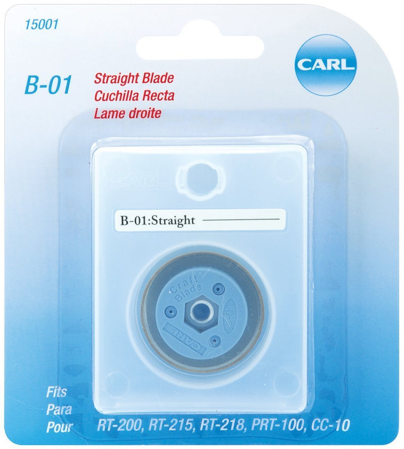 CARL B-01 Professional Rotary Trimmer Replacement Blade - Straight - PawsPlanet Australia