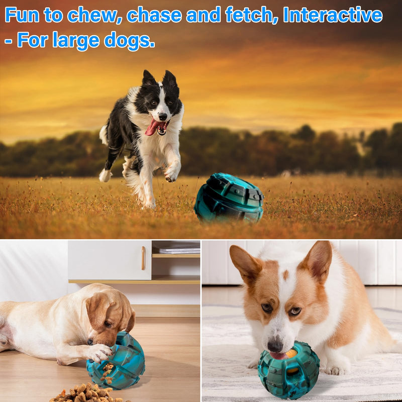 Yipetor Dog Toy, Pupsicle, Treat Dispensing Dog Toy, Large Chew Toy, Freezable Fillable Rubber Dog Toys, I Reduces Anxiety I Dog Treat Dispenser I Easy to Clean, Interactive Dog Puzzle Play Toy Set Blue - PawsPlanet Australia