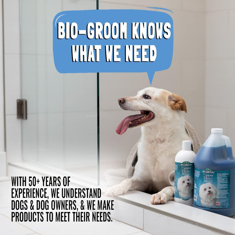 Bio-Groom Bio-Med Dog Shampoo - Dog Bathing Supplies, Puppy Shampoo for Sensitive Skin, Hot Spot Treatment, Itch Relief, Made in USA - 8 fl oz - PawsPlanet Australia