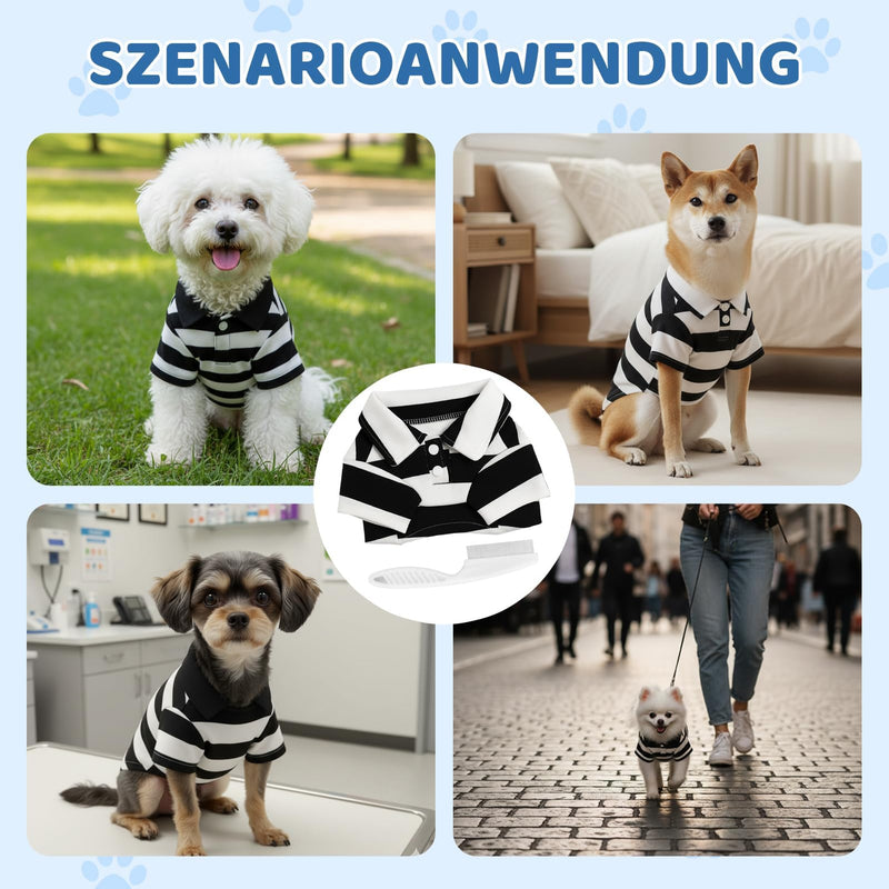 Dog Clothing, Surgical Body Dog, Dog Clothes Small Dogs, Dog Clothing Size S, Dog Comb, Dog Comb for Removing Tangles and Knots