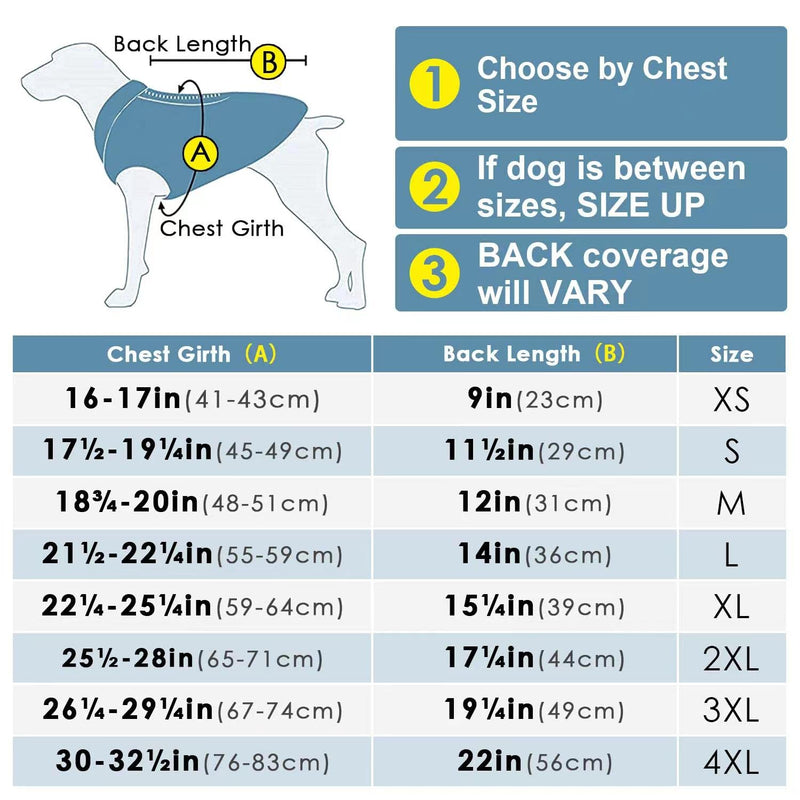 ThinkPet Dog Cold Weather Coats - Cozy Waterproof Windproof Reversible Winter Dog Jacket, Thick Padded Warm Coat Reflective Vest Clothes for Puppy Small Medium Large Dogs M(Chest 18¾-20", Back 12" ) Green