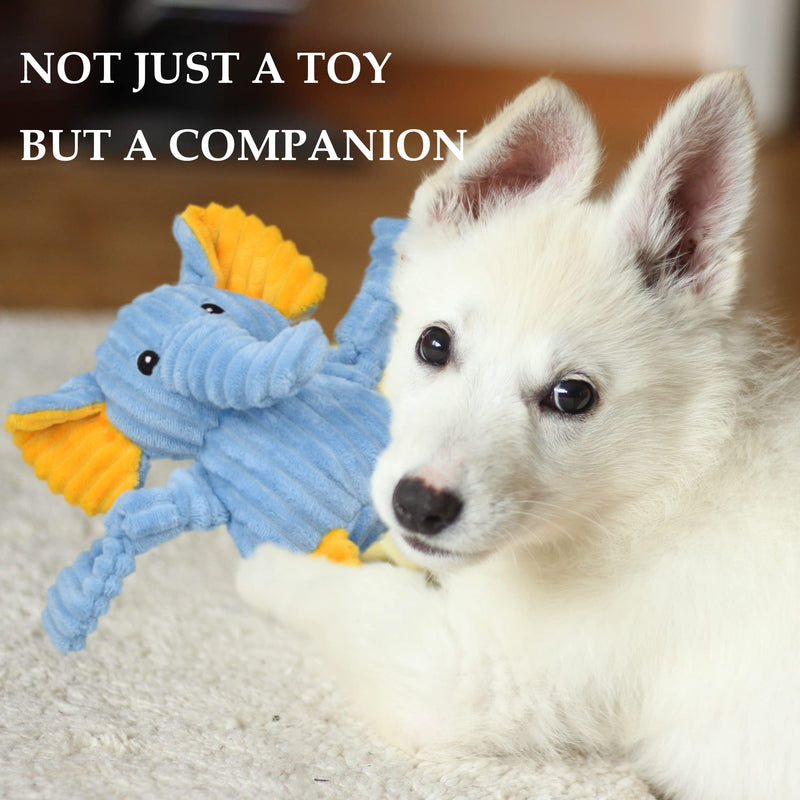 5 Pack Tough Dog Toys Stuffed Squeaky Dog Toys Assortment Plush Animal Dog Toy Value Bundle Puppy Pet Dog Toys for Small Medium Large Dogs 5pack - PawsPlanet Australia