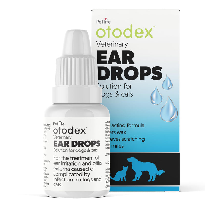 Otodex Petlife Ear Drops, 14 ml - PawsPlanet Australia