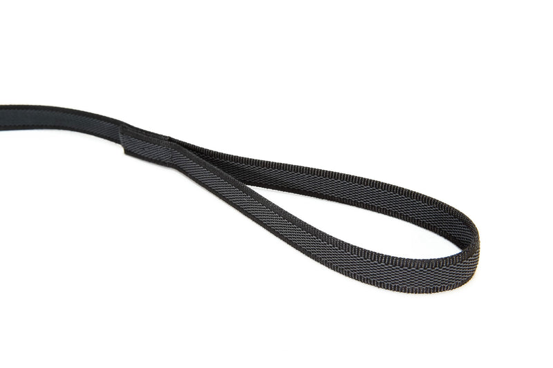 Color & Gray Super-Grip Leash with Handle, 14 mm x 10 m, Black-Gray - PawsPlanet Australia