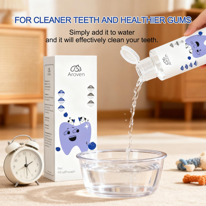 Dental Dog, 7.05oz Dog Water Additive for Dental Care, Dental para Perros, Specialized Dental Care Formula, Odorless & Flavorless Formula to Fight Tartar Promote Healthy Gums (2 PCS) 2 Pcs - PawsPlanet Australia