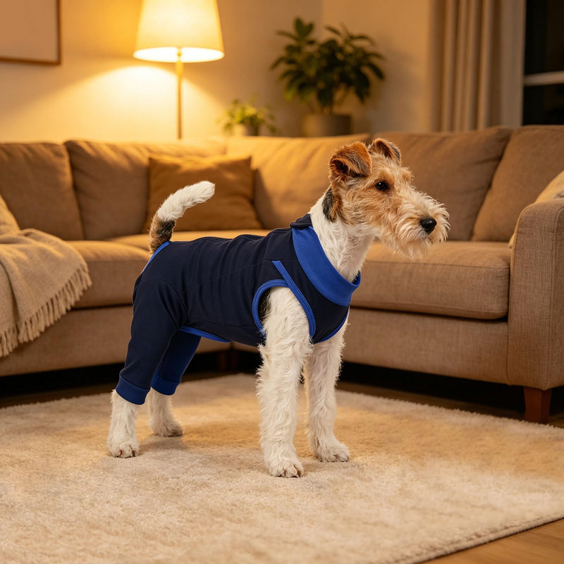 Dog clothing after surgery, body suit for healing operations, recovery suit, procedural suit EE XXL